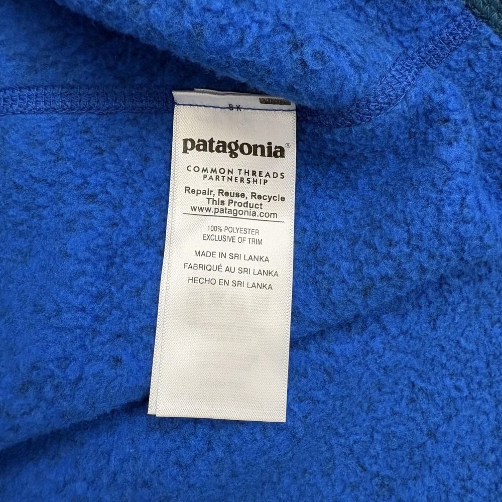 Patagonia Better Sweater Jacket Mens XL Blue Full Zip Fleece Outdoor Hiking - Picture 7 of 9